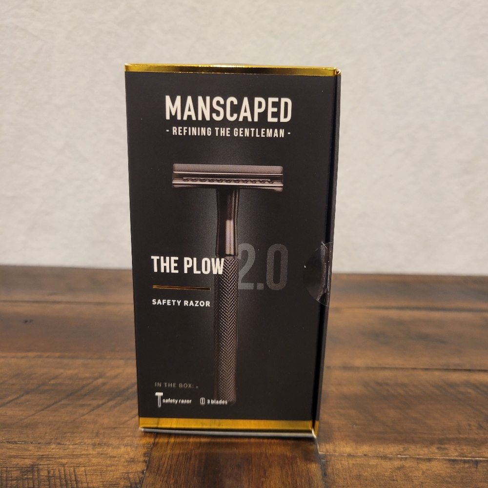 NEW Manscaped The Plow 2.0 Safety Razor